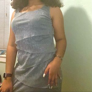 Silver Shimmery Dress